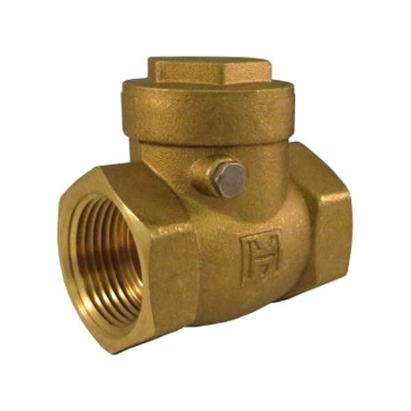 Hammond Valve 2" FNPT Brass Swing Check Valve 967 2