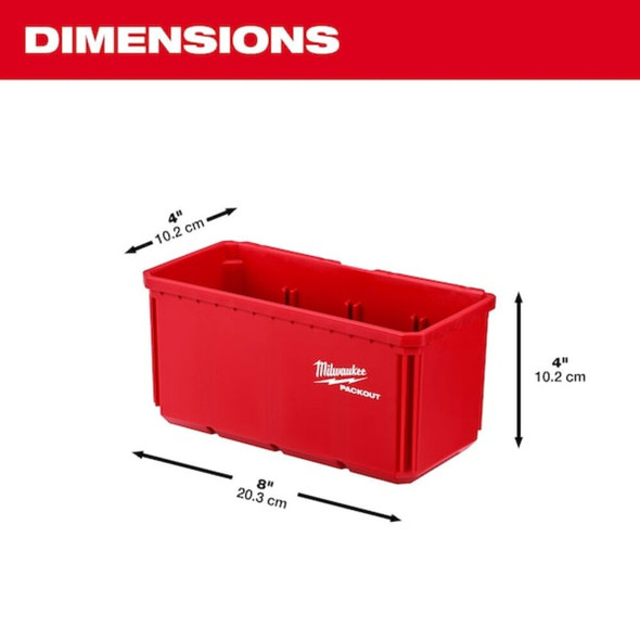 Milwaukee Tool 2PK Large Bin Set for PACKOUT 48-22-8063