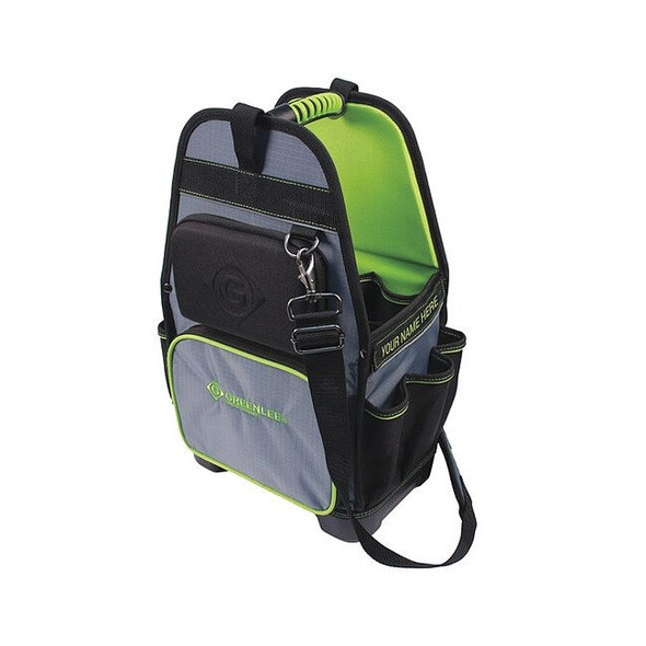 Greenlee Tool Bag, Polyester, Black, 32 Pockets 0158-29