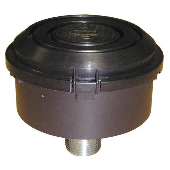 Solberg Filter Silencer,1/2" MNPT Inlet,12 cfm PS-10-050 Solberg Filter Silencer,1/2" MNPT Inlet,12 cfm PS-10-050