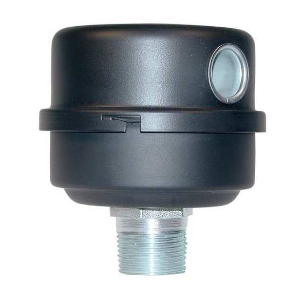 Solberg Filter Silencer,1" MNPT Inlet, 35 cfm FS-10-100