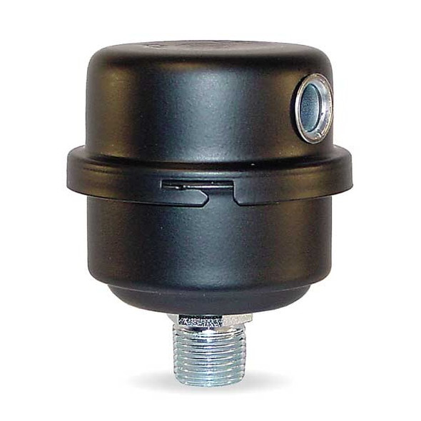 Solberg Filter Silencer,1/2 In MNPT,8 CFM Max FS-04-050