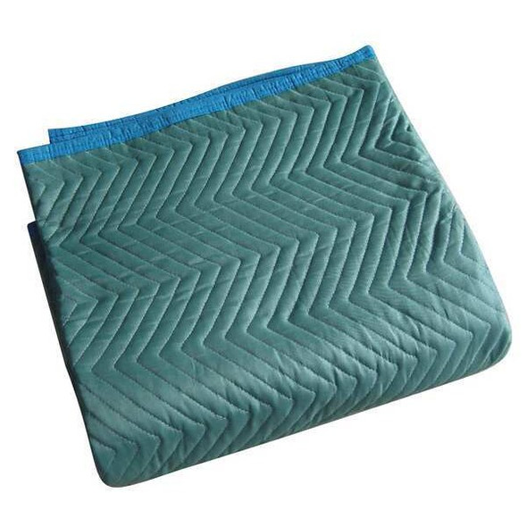Manufacturer Varies Quilted Moving Pad,L72xW80In,Green,PK6 2NKT2