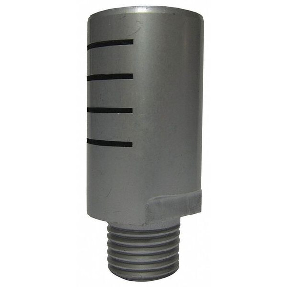 Speedaire Silencer Muffler,1/4 In MNPT,5/8 In Hex 1EJW6
