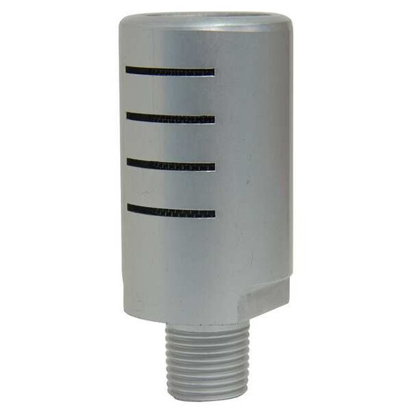 Speedaire Silencer Muffler,1/8 In MNPT,5/8 In Hex 1EJW4