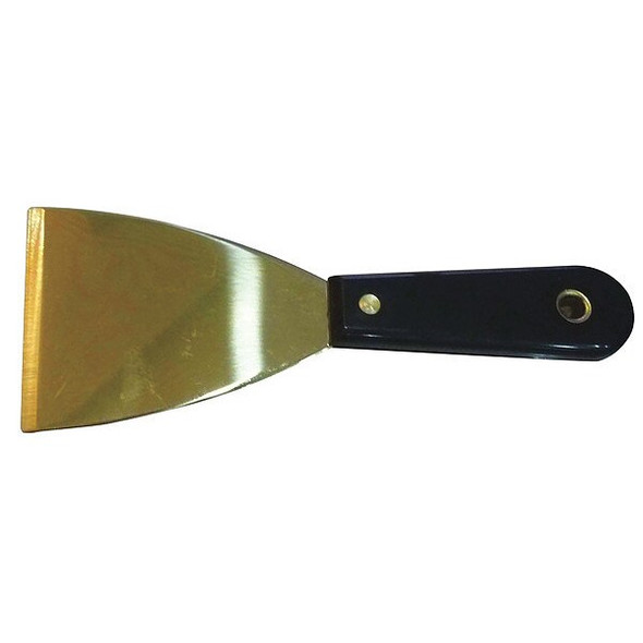 Westward Scraper,Bevel/Offset End,Brass,3"W 13A689
