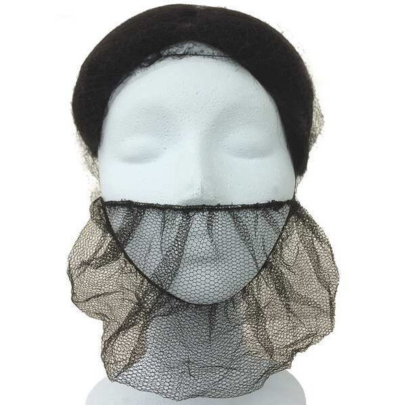 Keystone Safety Beard Cover,18in,Brown,Nylon,PK1000 112HPI-BROWN Keystone Safety Beard Cover,18in,Brown,Nylon,PK1000 112HPI-BROWN