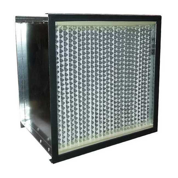 Omnitec AirFilter,12inD,12inH,12inW,Pleated OAH1212-40