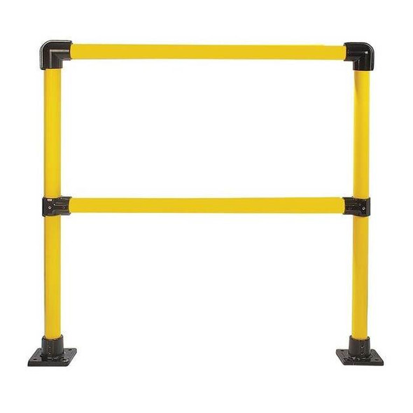 Hollaender Handrail Section,4 Ft,Steel 50221