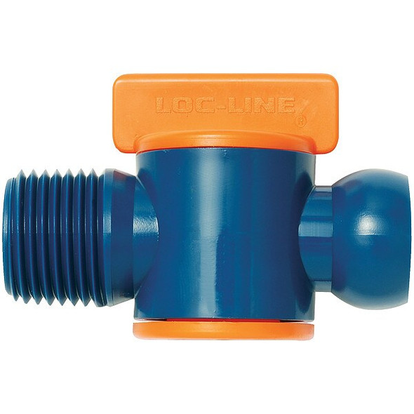 Loc-Line Male NPT Valve,PK10 39852