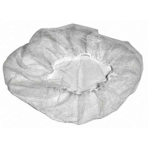 Cellucap Hairnet, Polyester, 20 in Dia., White, M, 1000 PK K220HNWT