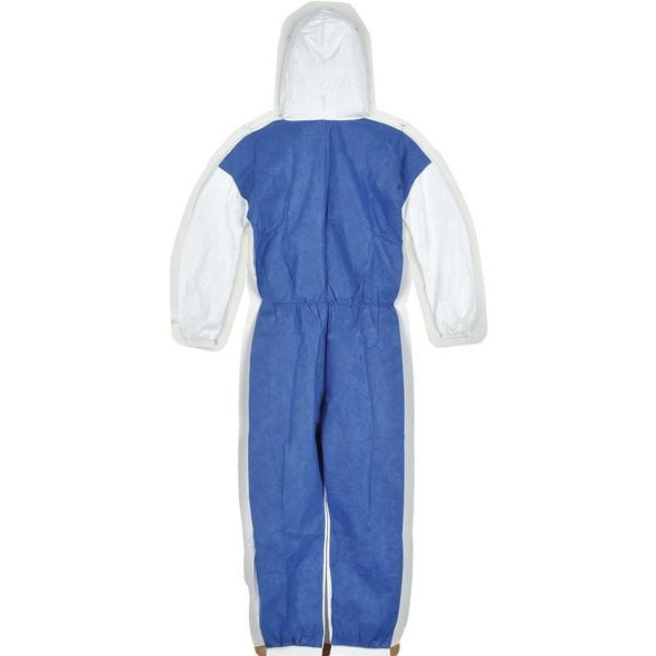 Dupont Hooded Disposable Coveralls, M, White, Tyvek(R) 400 D, zipper TD127SWBMD0025CM
