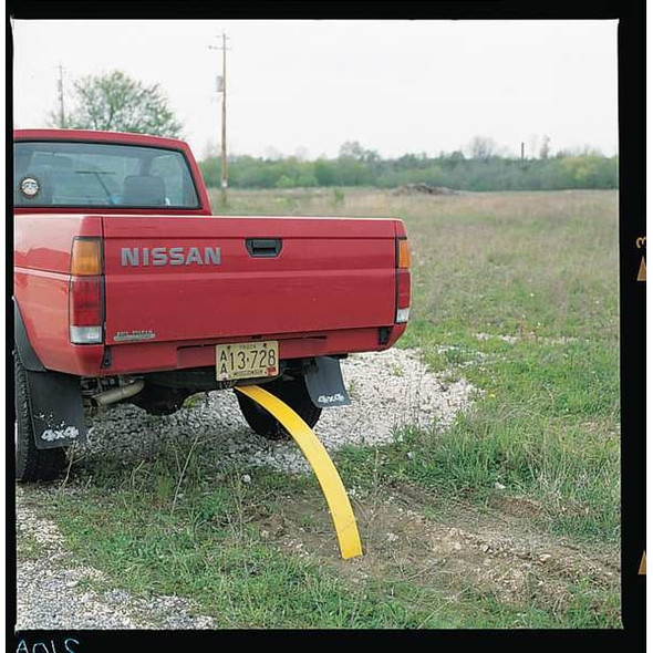 Manufacturer Varies Blank Warning Stake, Reinforced Polymer, Non-Reflective, 66 Height, White 96954