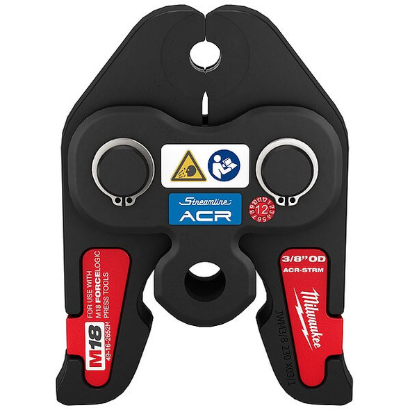 M18 FORCE LOGIC Press Jaw, For 3/8 in Copper (HVAC) Pipe