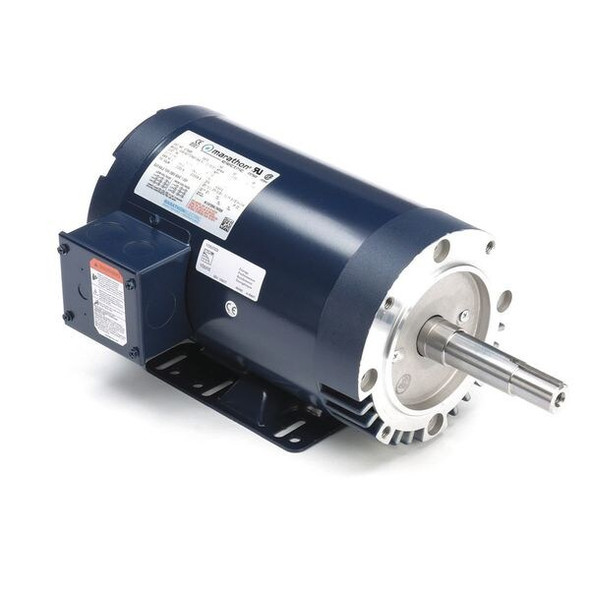 Leeson Close-Coupled Pump Motor,3-Phase,3 HP 145TTDR6013