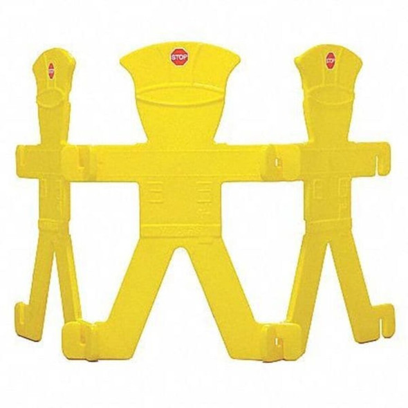 Manufacturer Varies Traffic Barriers, Yellow, Caution Wet Floor 3UTR5
