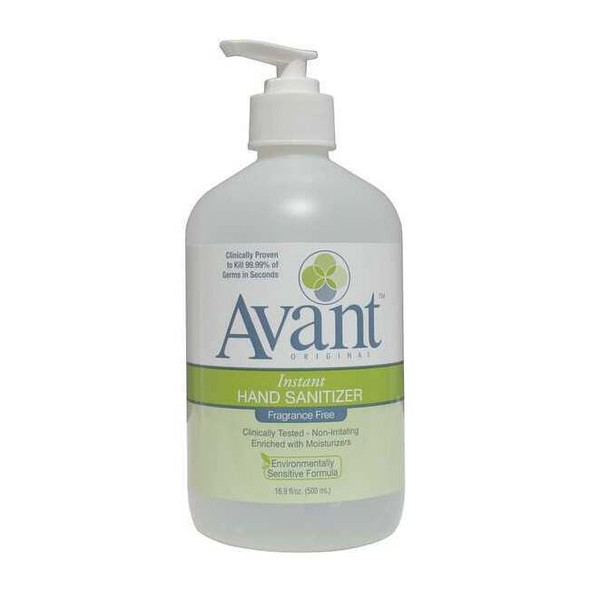 Avant Hand Sanitizer,Size 16 oz.,Pump Bottle 12089-16-FF