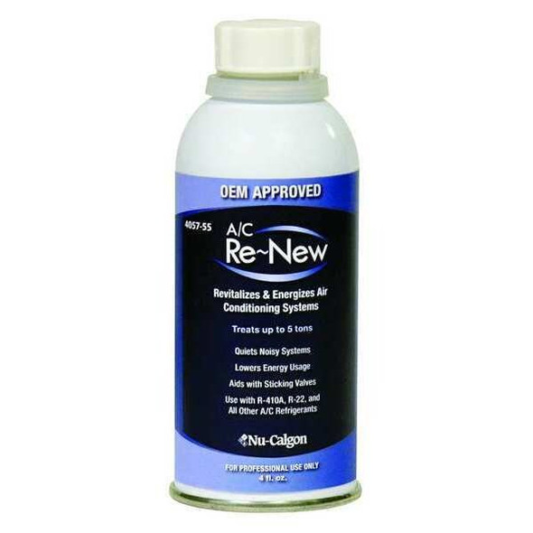 Nu-Calgon Lubricant Additive, 4 oz, Can, Amber 4057-55