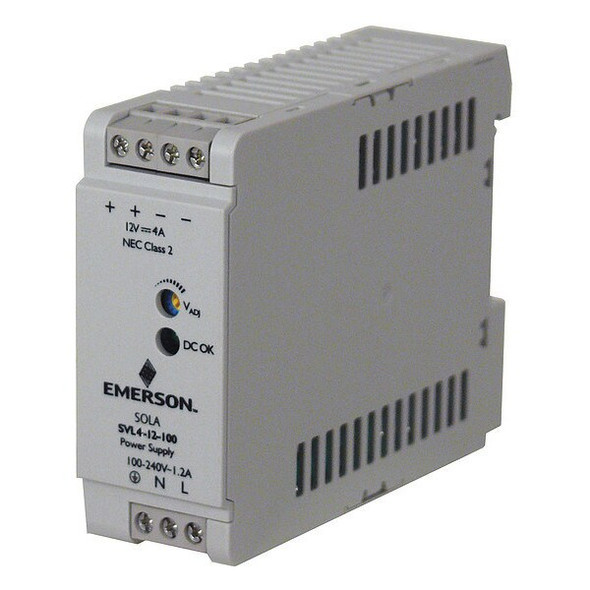 Solahd Din Rail Power Supply,4 A,48 W SVL412100