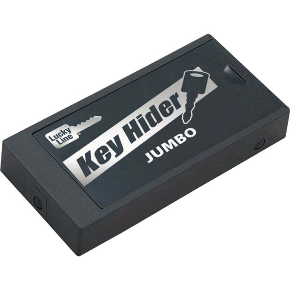 Lucky Line Black Jumbo Magnetic Key Hider 91501