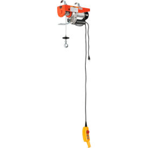 Global Industrial Electric Cable Hoist 1500 Lb. Capacity Global Industrial Electric Cable Hoist 1500 Lb. Capacity