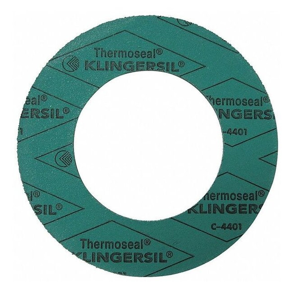 Manufacturer Varies Flange Gasket,6 in.,1/8 in.,Green 4401RG-0150-125-0600