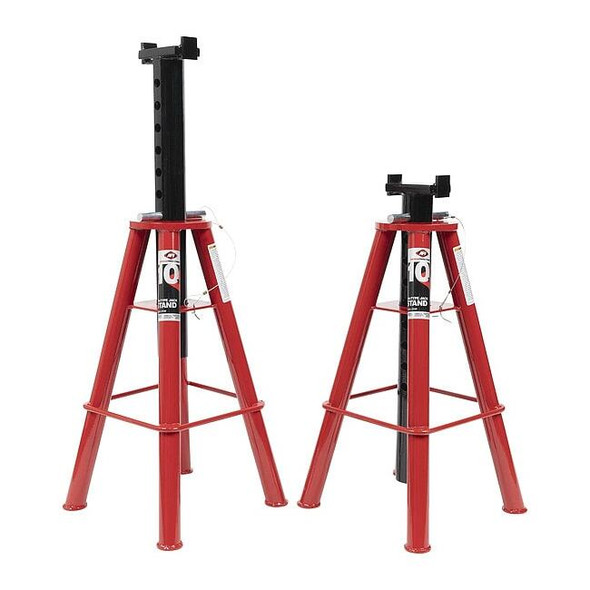 American Forge & Foundry Jack Stand,Heavy Duty,Pin,10 ton,PR 3310B