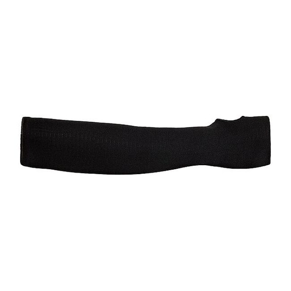 Superior Glove Cut Resistance Sleeve,Black,18" L,PR PKPW18TH-L
