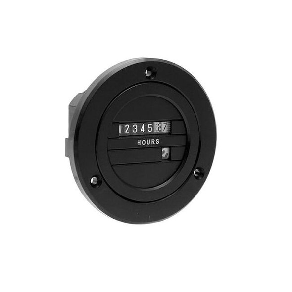 Trumeter Hour Meter,Electromechanical,6 Digits 711-0160