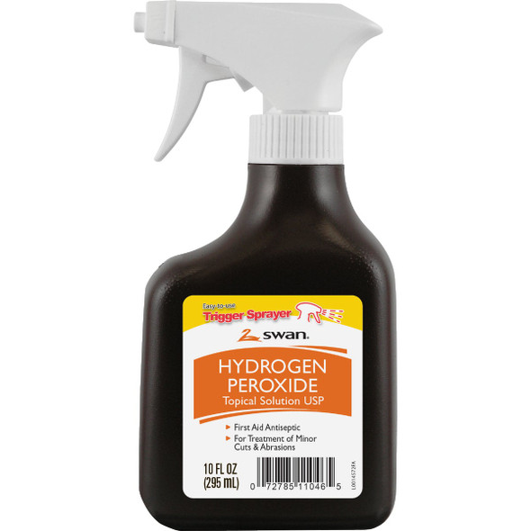 Swan 10 Oz. 3% Hydrogen Peroxide Trigger Spray 1000039918 Swan 10 Oz. 3% Hydrogen Peroxide Trigger Spray 1000039918