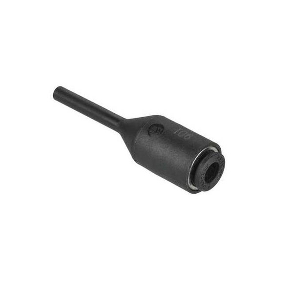 Legris Fractional Push-to-Connect Fitting, Polymer, Black 3168 08 56