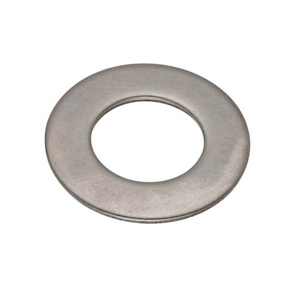 Flat Washer, For Screw Size 9/16" ,18-8 Stainless Steel Plain Finish, 100 PK