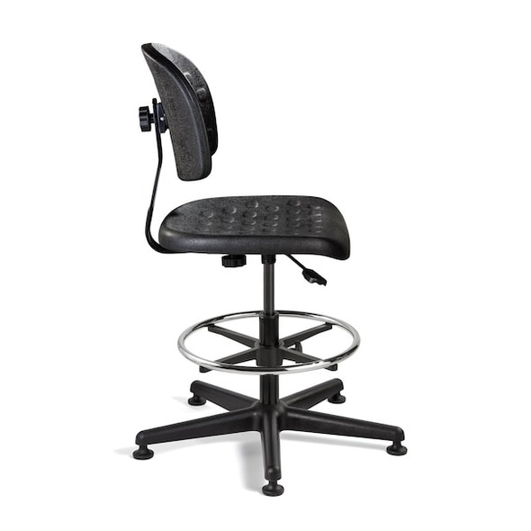 Bevco Drafting Chair,47.25 in H,Black V7507MG