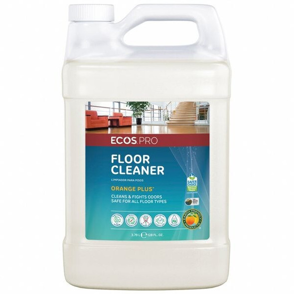 Ecos Pro Floor Cleaner,Orange,Liquid,PK4 PL9295/04