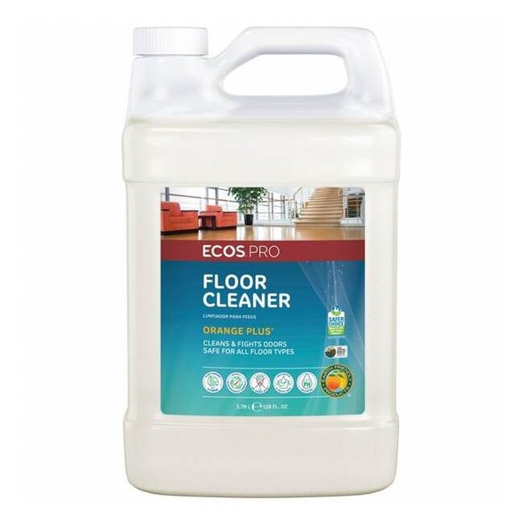 Ecos Pro Floor Cleaner,Orange,Liquid,PK4 PL9295/04