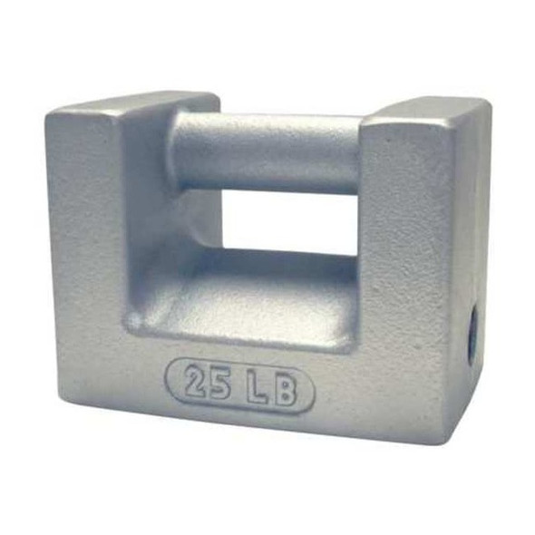 Rice Lake Weighing Systems CalibrationWeight,CastIron,Avoirdupois 12833