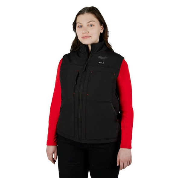 Milwaukee Tool Heated Vest,Polyester,Black,L 334B-20L Milwaukee Tool Heated Vest,Polyester,Black,L 334B-20L