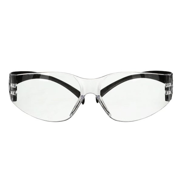 3m Safety Glasses, Clear, Anti-Fog, Black SF101AF-BLK 3m Safety Glasses, Clear, Anti-Fog, Black SF101AF-BLK