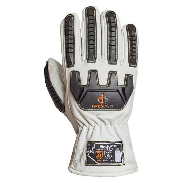 Superior Glove Work Gloves,Drivers,2XL,Leather,PR 378GKGTVBE-2XL