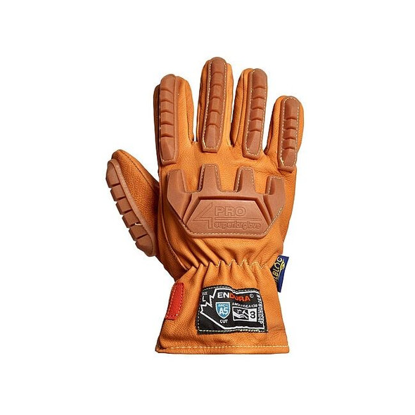 Superior Glove Work Gloves,Drivers,L,Leather,PR 378GKG4P-L