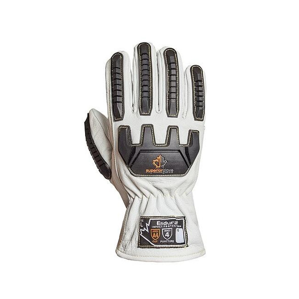 Superior Glove Work Gloves,Drivers,3XL,Leather,PR 378GKGTVBE-3XL