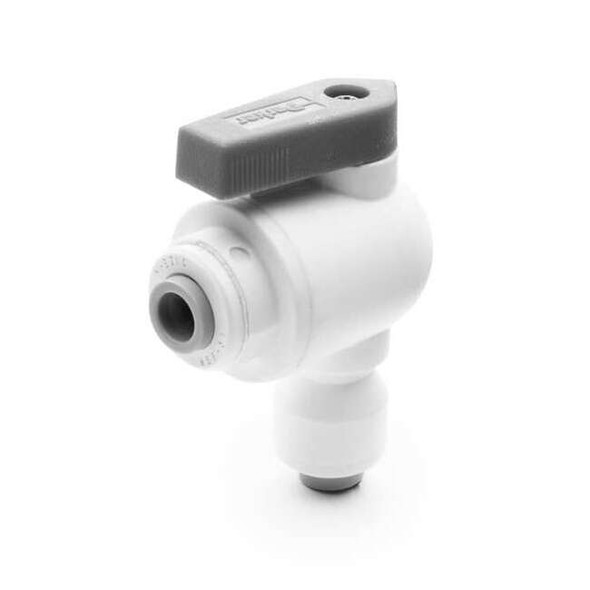 Parker Manual 2-Way Ball Valve,Push,Polypro LFPP8MVEU8M