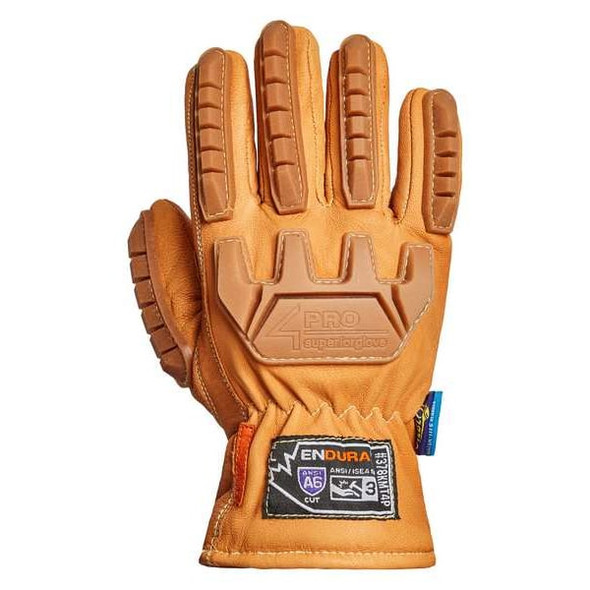 Endura Work Gloves, Cut Level A6 ,2XL 1 PR 378KMT4P-2XL