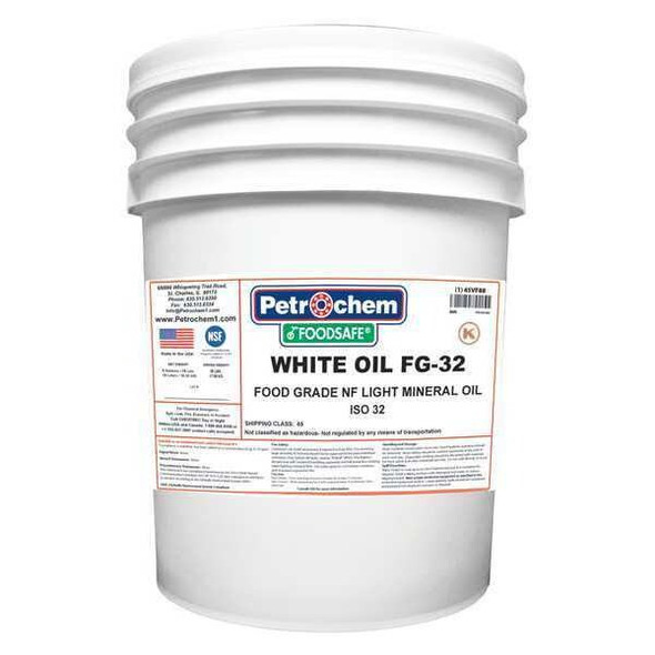 Petrochem 5 gal Pail, Hydraulic Oil, 32 ISO Viscosity, 10W SAE WO FG-32-005