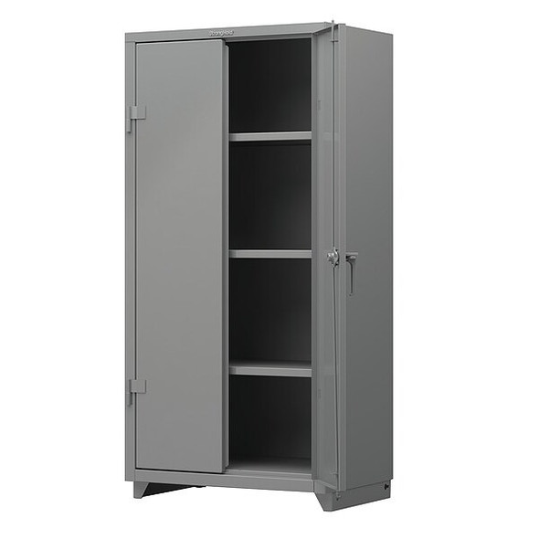 Strong Hold Storage Cabinet,75"x36"x24",Gray,3Shlv 36-243-L Strong Hold Storage Cabinet,75"x36"x24",Gray,3Shlv 36-243-L