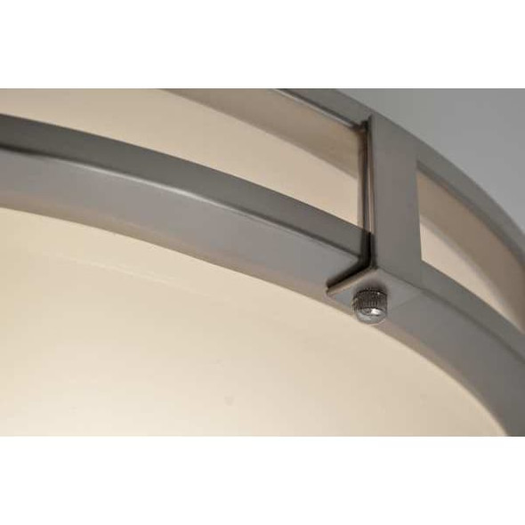 Afx RndLEDMnt,18in,3000K,2900lm,Slvr,Steel CAF182900L30MV