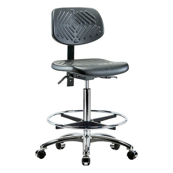 Poly Chr Chrm,High,Tilt,FR,Cast,Blk