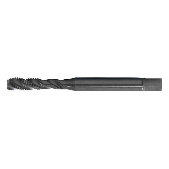 Spiral Flute Tap, 1/4"-20, Semi-Bottoming, UNC, 3 Flutes, Steam Oxide