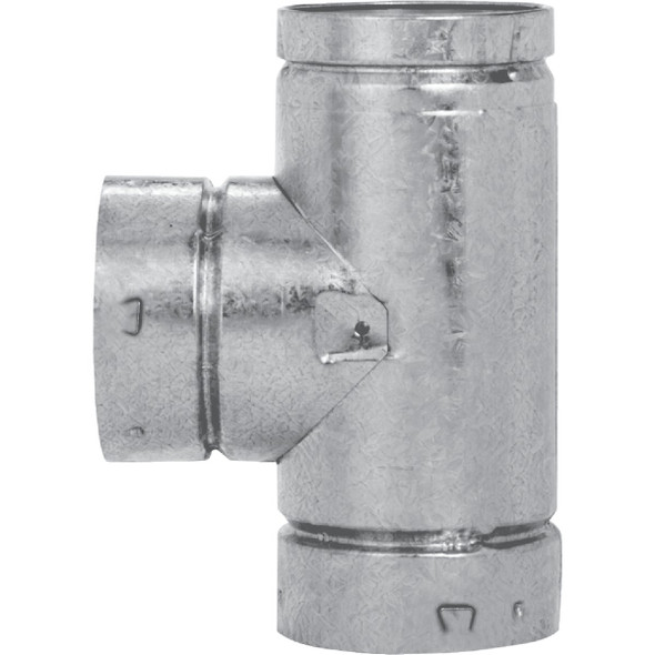 SELKIRK RV 4 In. x 8-1-2 In. x 4-3-4 In. Gas Vent Tee 104100 410500