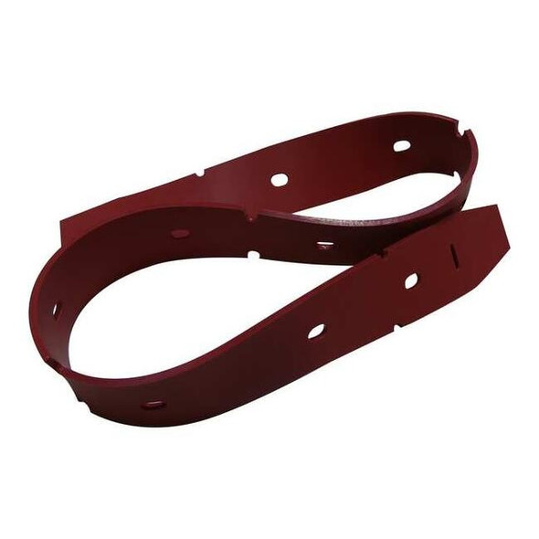 Tennant Front Squeegee Blade,Rubber,Red 4088712